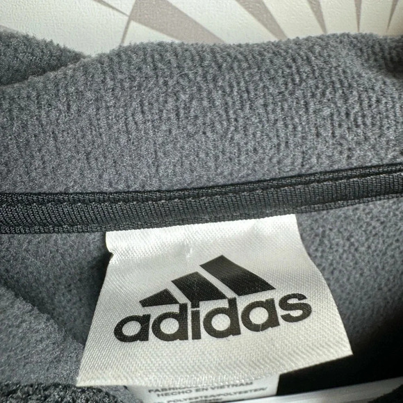 Adidas Girls‎ Black Track Jacket Full Zipper Size 16 XL - Picture 4 of 4